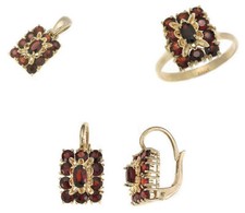 PARURE gioiello in ORO anello