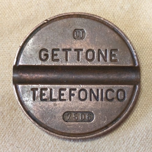 Gettone telefonico 7506 - telefonico, ut