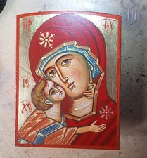 Icona ortodossa dipinta a mano