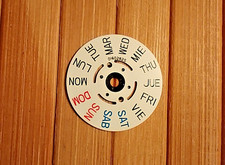 Disco datario originale Seiko