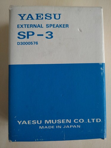 Yaesu external speaker - yaesu,