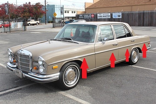 Per mercedes benz w108 - mercedes, 280se