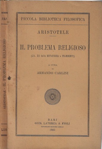 Problema religioso lib - problema, (lib