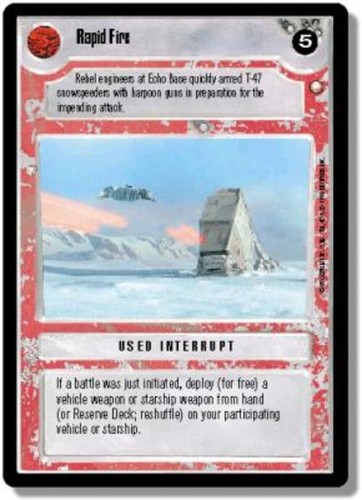 Rapid fire star wars ccg - star,