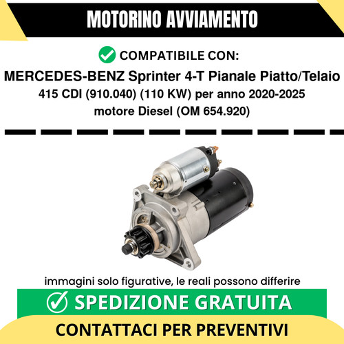 Motorino avviamento - motorino,