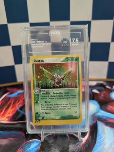 Tag swirl pokemon dustox - 7.5,