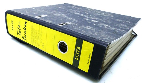 Telefunken servizio documenti - servizio,
