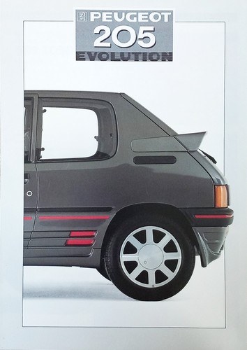 Peugeot 205 evolution 1988 - 205, ca.