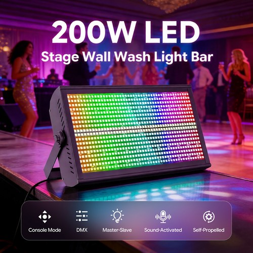 200w led rgbw dmx wallwasher - rgbw,