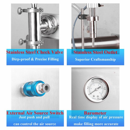 Riempitrice liquida pneumatica - liquida,