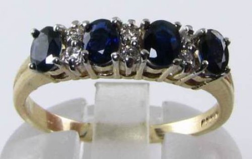 Anello eternity art deco - eternity,