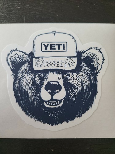 Yeti adesivo autentico orso - adesivo,