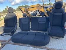 KIT SEDILI ANTERIORI CON AIRBAG E POSTERIORI NERI TESSUTO FIAT 500X My2023