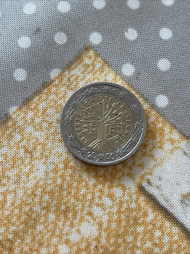Moneta euro francese anno - moneta, 2