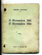 Armando Gavagnin#15 NOVEMBRE 1943/17 NOVEMBRE 1944#Discorso Commemorativo#1958