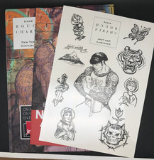 BOUCQ - NEW YORK CANNIBALS + DOSSIER PRESSE + PLANCHE TATOUAGE - EO ( CN )