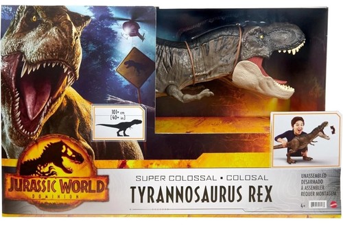 Mattel jurassic world rex - jurassic, t-rex