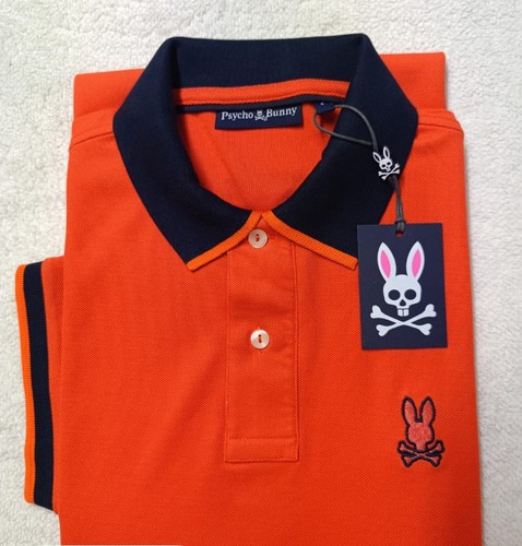 Polo psycho bunny pima cotone - polo,