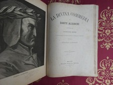 Divina Commedia Dante Alighieri illustrata da Gustave Doré Sonzogno 1890