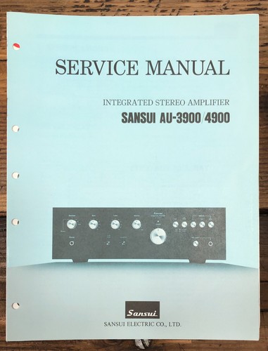 Sansui 3900 4900 - sansui, au-4900