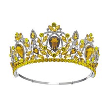 Corona diadema cristallo alta