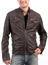 Men Biker Motorcycle Genuine
