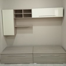 parete attrezzata soggiorno moderna