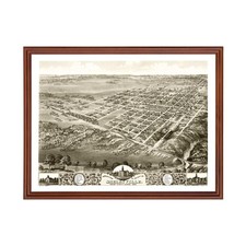 Vecchia mappa di Shelbyville