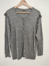 Cardigan donna rosso aringa 18