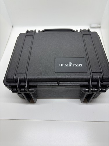 Blancpain plastic suitcase - blancpain,