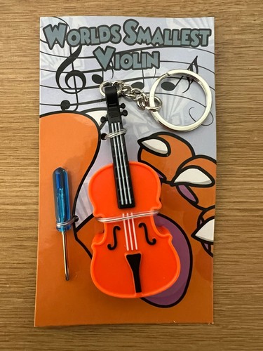Portachiavi violino più