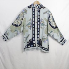 Camicia Giulia Galanti azzurra Taglia M da donna