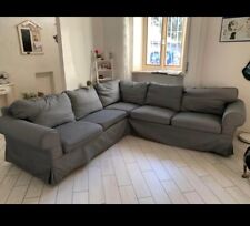 divano angolare Ektrop Ikea grigio ottimo 2,50x2,50