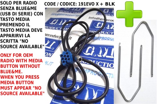 Cavo aux femmina kit lancia - aux,