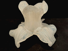 FIORE PARALUME IN VETRO DI