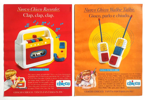 Pubblicita chicco recoder - chicco,