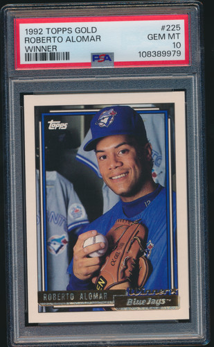 1992 topps gold roberto alomar - 1992,