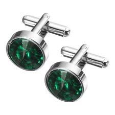 2 Pezzi Gemelli in Cristallo