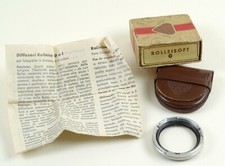 ROLLEIFLEX BIOTTICA ROLLEISOFT FILTRO ROLLEI BAY I RI IN OTTIME CONDIZIONI