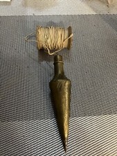 Solid Brass  Plumb Bob W/Steel