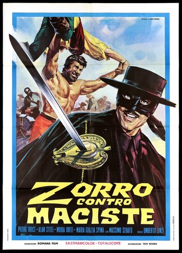 Zorro contro maciste - contro, manifesto