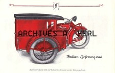 Stampa moto indiana SIDECAR
