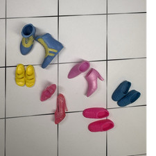 Lotto 6 paia scarpe bambola