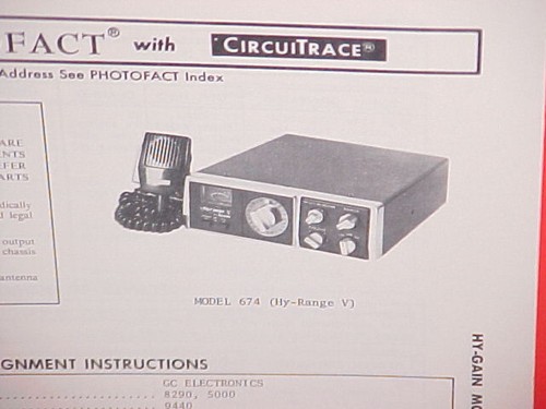 1975 gain radio service - hy-gain,