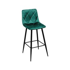 Sgabello Velvet Verde in