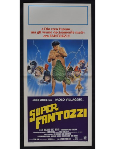 Locandina super fantozzi paolo - super,