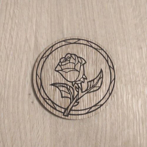 Sottobicchiere legno taglio - sottobicchiere,