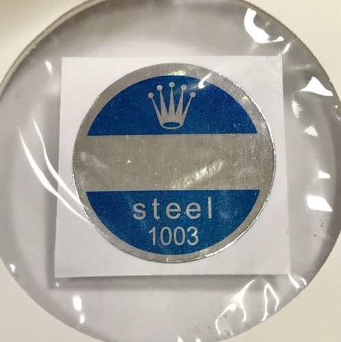 Rolex 1003 steel caseback case - steel,