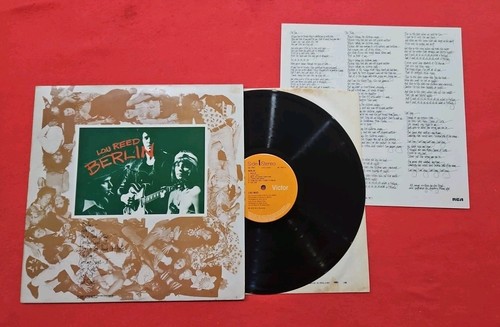 Inserto testi lou reed - lp, +