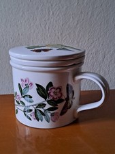 PORTMEIRION TAZZA TISANIERA SERIE BOTANIC GARDEN CON FILTRO E COPERCHIO FIORI